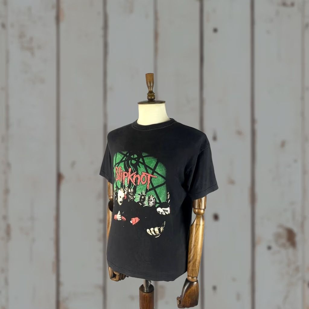 Frame Slipknot Shirt Mens L Black Band Frame Size Cotton Crew Neck Short Sleeve Size US L / EU 52-54 / 3 - 1 Thumbnail