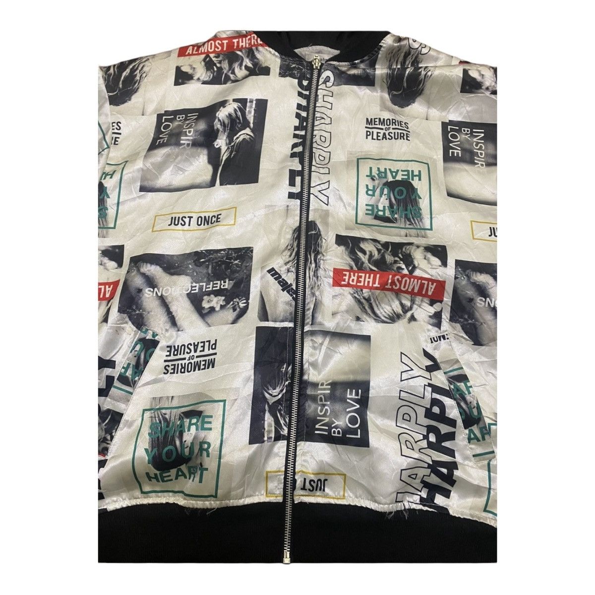 Japanese Brand AVANT GARDE Leahmantin full print light jacket hoodie Size US L / EU 52-54 / 3 - 6 Thumbnail
