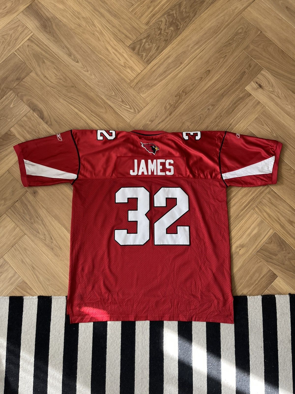 Reebok Arizona Cardinals #32 Edgerrin James Reebok Jersey – Size 56 Size US XXL / EU 58 / 5 - 6 Thumbnail