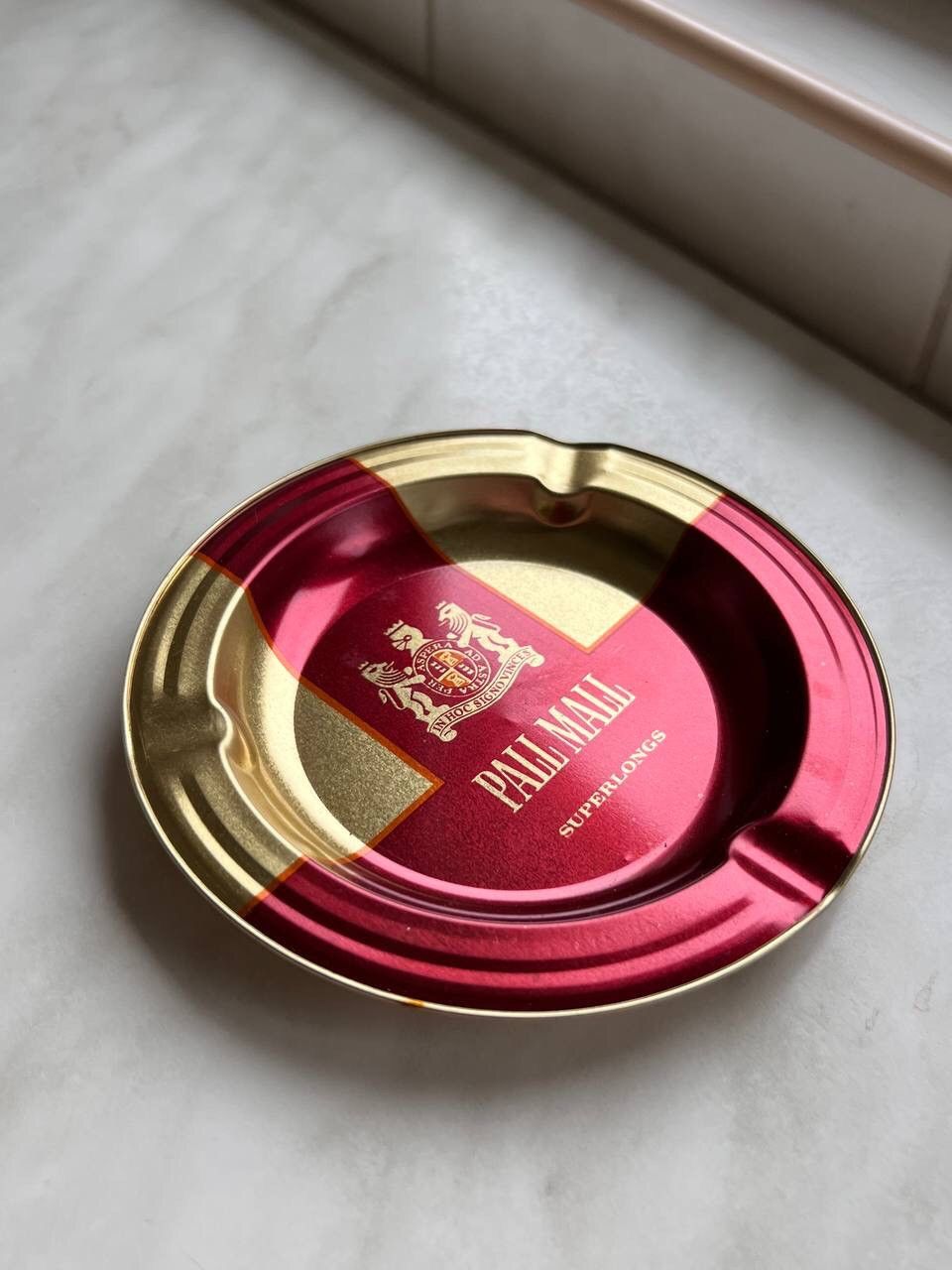 Marlboro × Vintage 1990 Vintage Pall Mall Metal Ashtray Retro Rare Size ONE SIZE - 2 Thumbnail