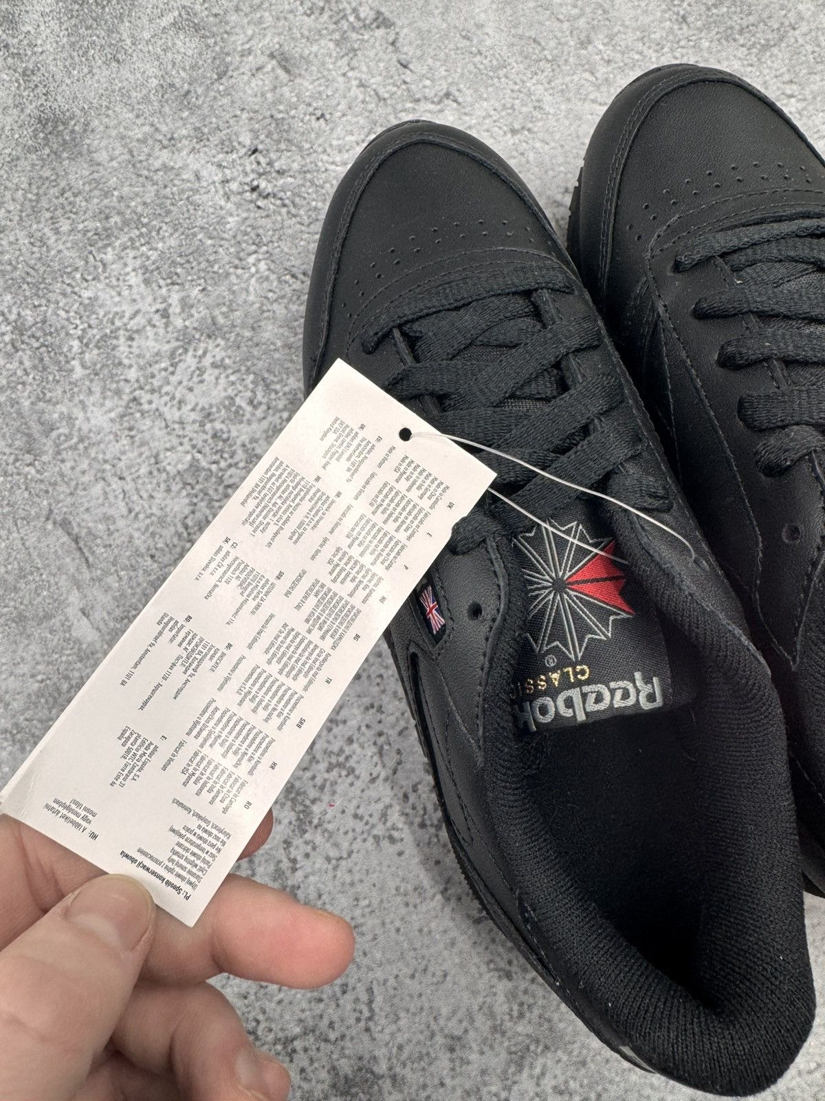 Reebok Reebok Classic Leather NWT Black Sneakers Size 35 Size US 5 / IT 35 - 7 Thumbnail