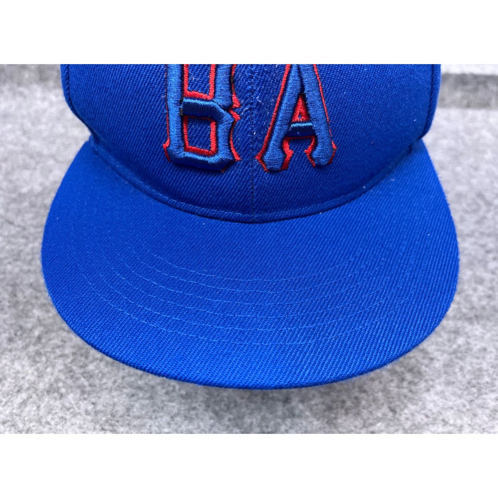 Logo 7 BA Logo Hat Cap Snap Back Adult One Size Blue Cotton Polyester Hat Cap Snapback Adults One Size Blue Logo Sports Mens Size ONE SIZE - 3 Thumbnail