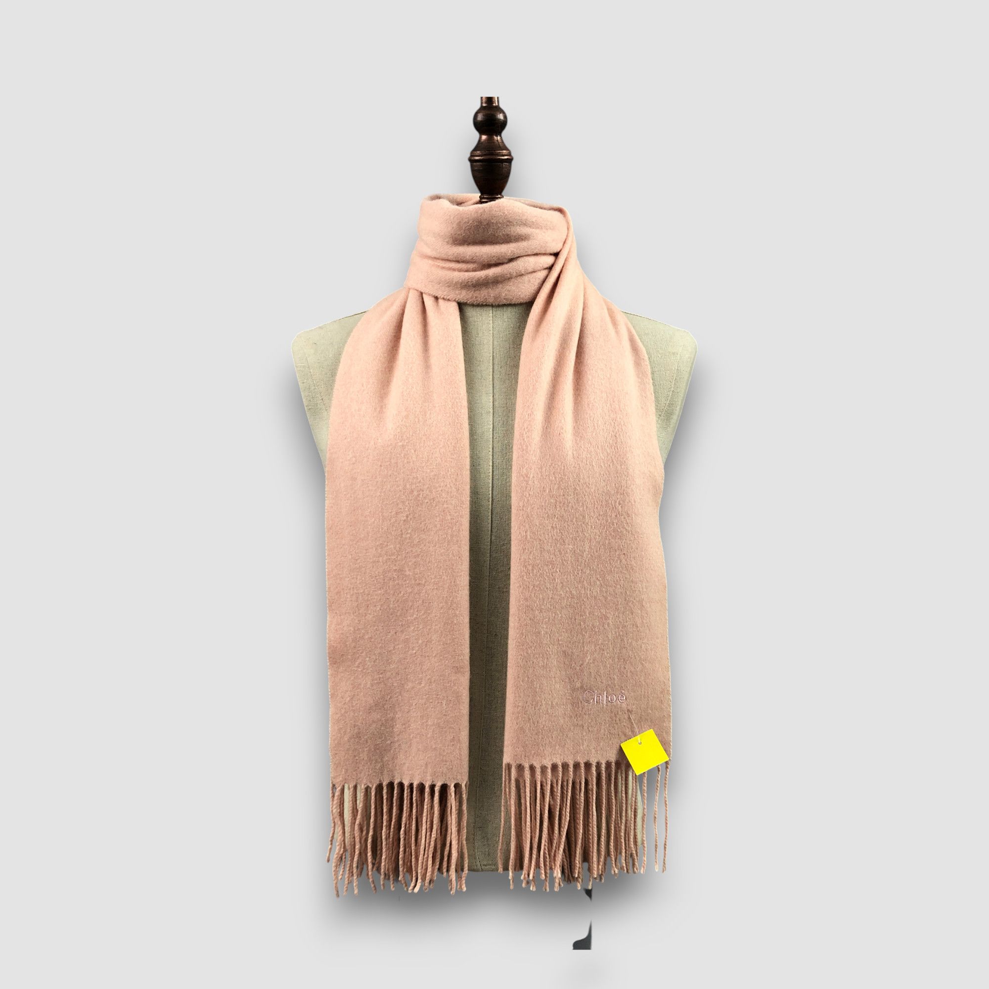 Chloe Vintage Chloe Scarf Long Shawl Stoles Wool Scarves. Size ONE SIZE - 2 Thumbnail