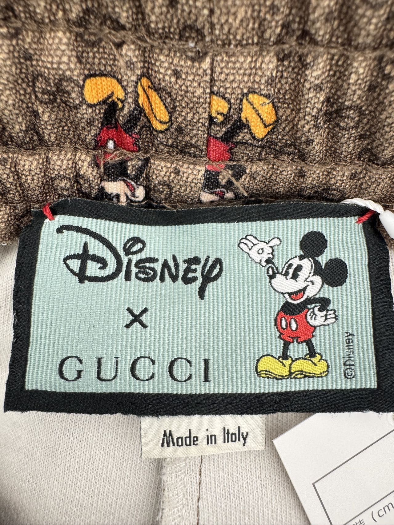 Gucci GUCCI Cartoon Pattern High Waist Straight Leg Shorts K26WX Size 25" / US 0 / IT 36 - 6 Thumbnail