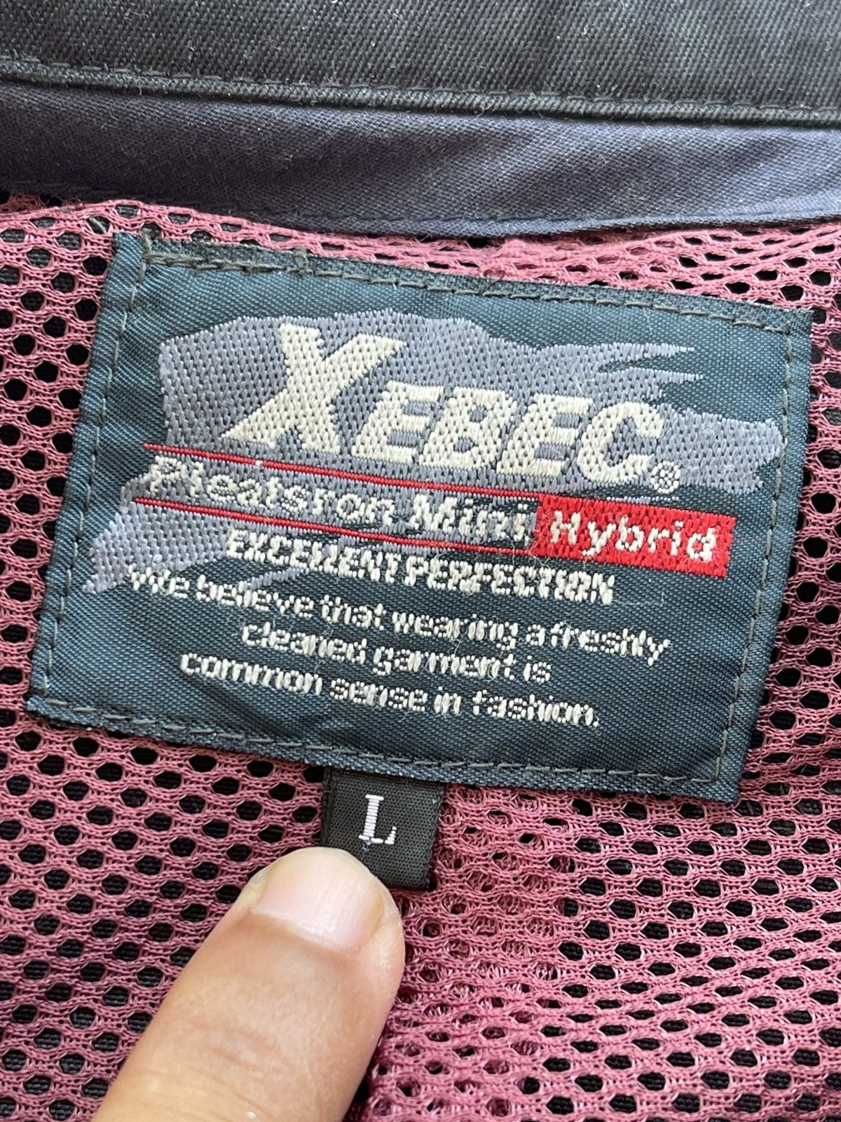 Japanese Brand XEBEC MEN'S EMBROIDERED LOGO WORKS JACKET Size US L / EU 52-54 / 3 - 7 Thumbnail