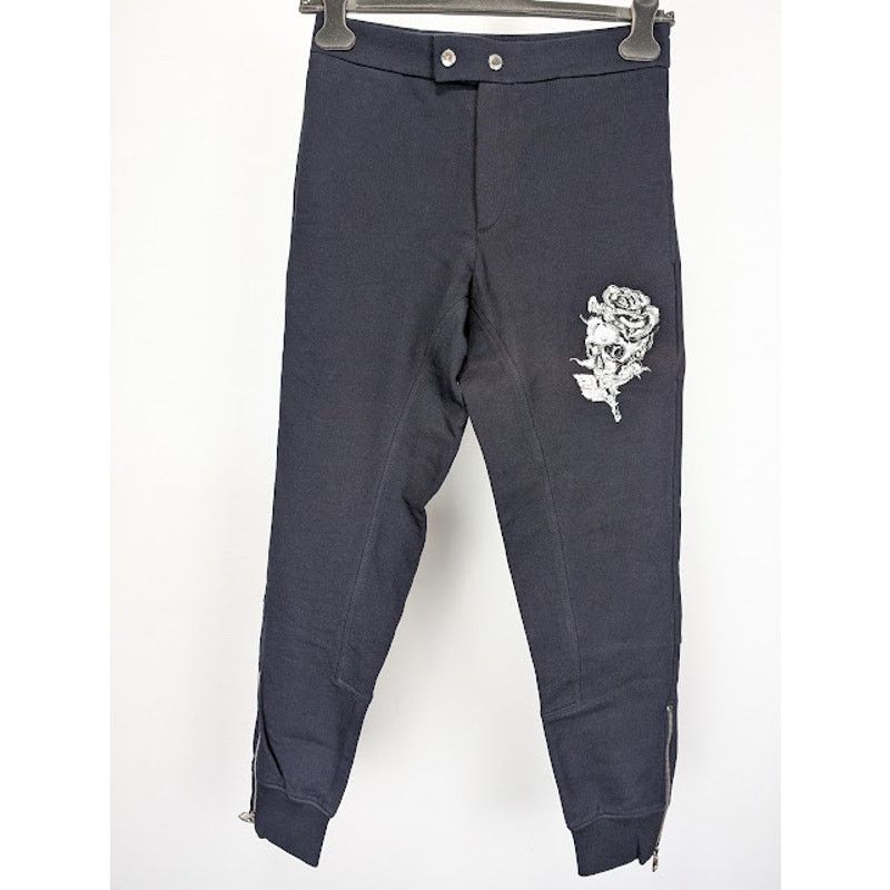 Alexander McQueen o1rshd1 FITS SMALL Sweatpants & Joggers in Black Size US 32 / EU 48 - 2 Thumbnail