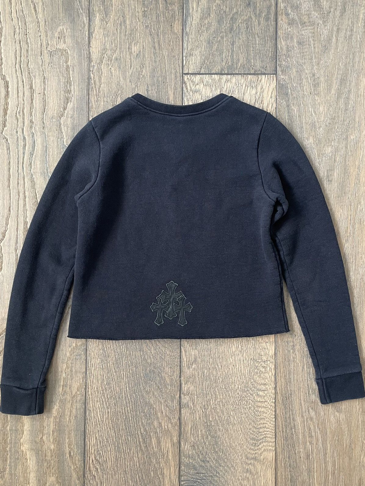 Chrome Hearts Chrome Hearts Cross Patched Dagger Cropped Sweater Size M / US 6-8 / IT 42-44 - 2 Thumbnail