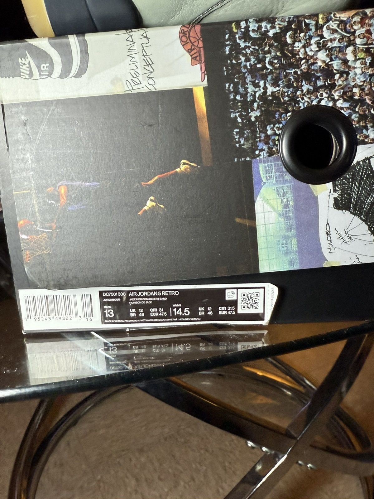 Jordan Brand Jade Horizon 5s Size US 13 / EU 46 - 13 Thumbnail