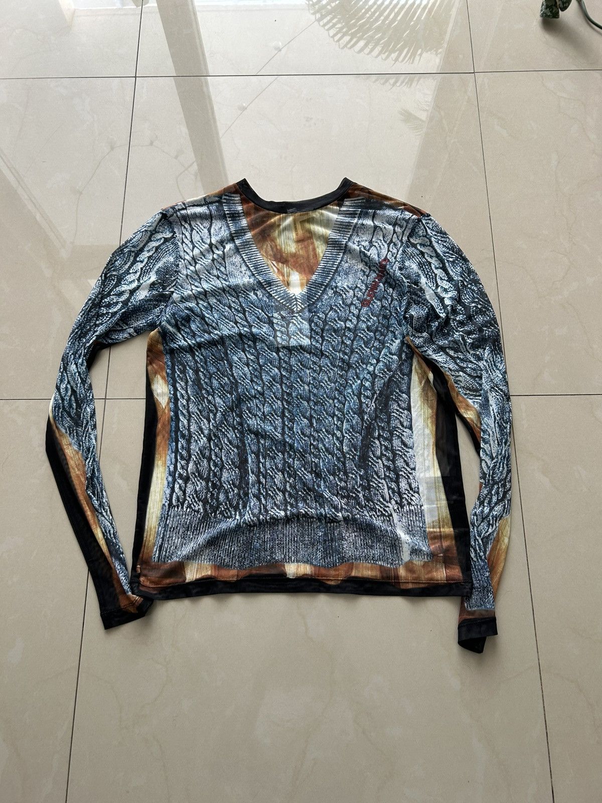 Other Glenn Martens x HM Mesh Long Sleeve Shirt Size US S / EU 44-46 / 1 - 1 Thumbnail