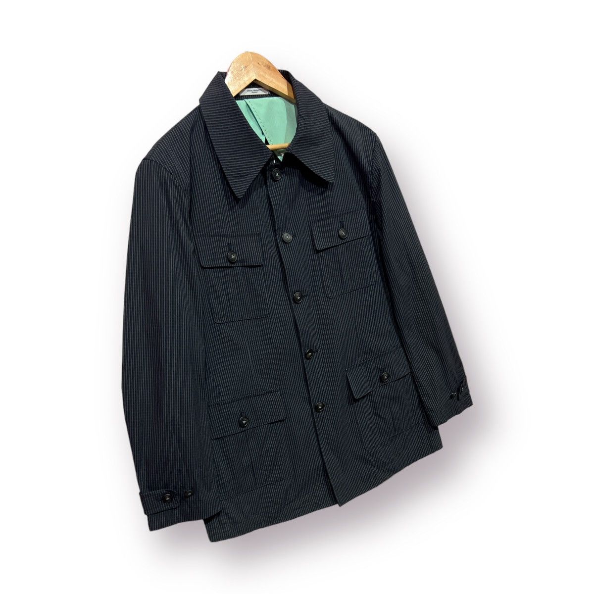 Japanese Brand 🔥 KANSAI YAMAMOTO PLAID COTTON WORKERS JACKET - M Size US M / EU 48-50 / 2 - 3 Thumbnail