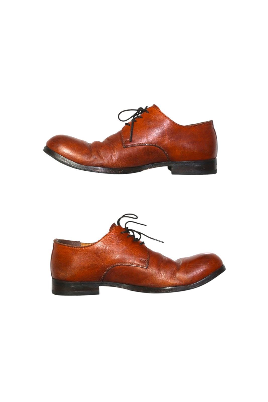 Designer × Japanese Brand PADRONE HANDCRAFTED LEATHER DERBY Size US 10 / EU 43 - 5 Thumbnail