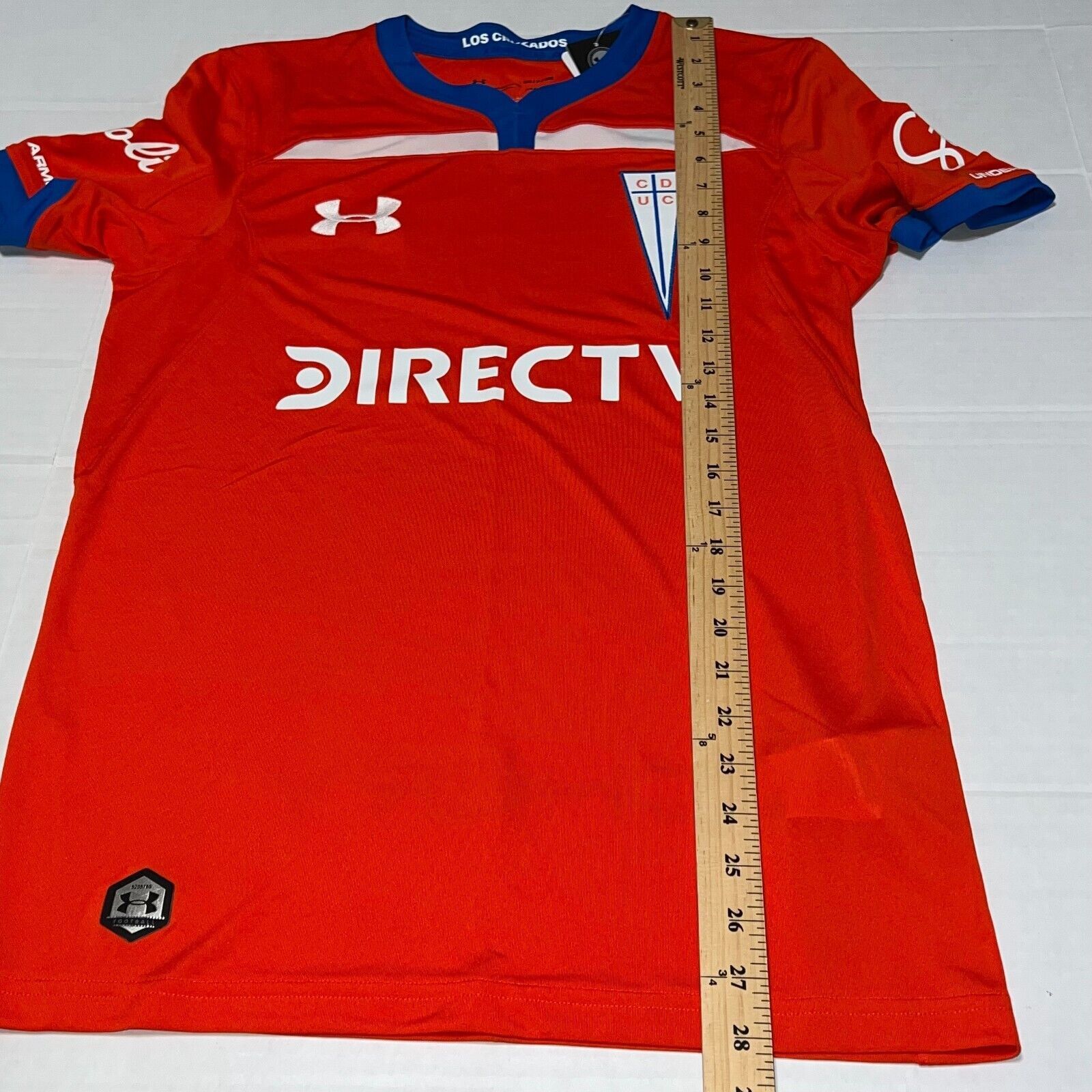 Under Armour Mens Under Armour Club Deportivo Catolica Chile Jersey Small Size US S / EU 44-46 / 1 - 7 Thumbnail
