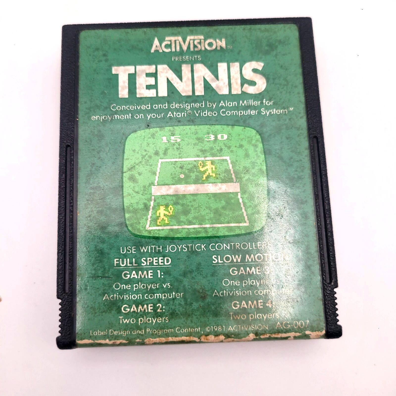 Other Tennis Atari 2600, 1981 Activision Game Cartridge Only Size ONE SIZE - 1 Thumbnail