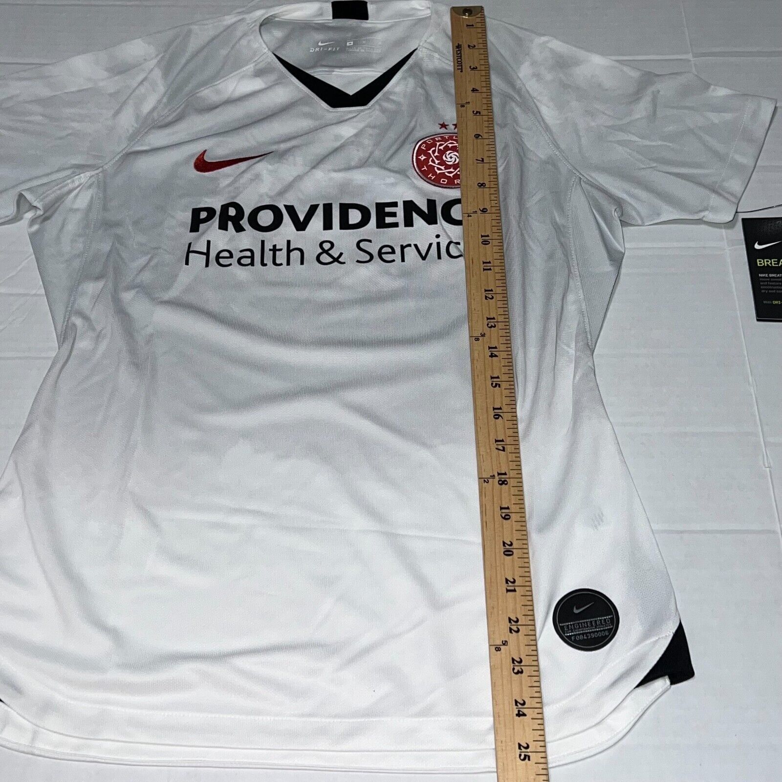 Nike 2019 Nike Portland Thorns FC Stadium Away Jersey Sz Medium Size M / US 6-8 / IT 42-44 - 10 Thumbnail