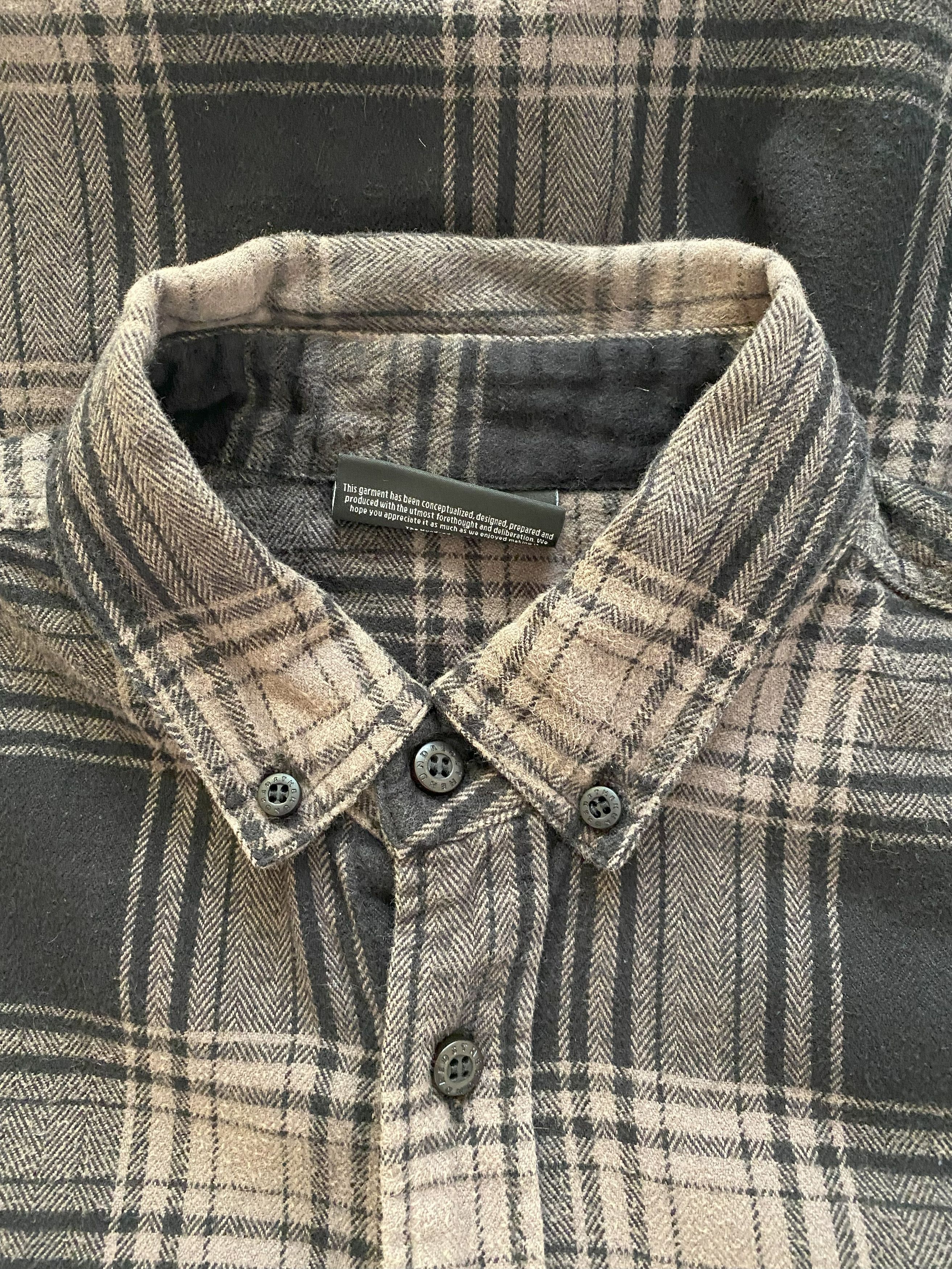 The Hundreds Vintage The Hundreds Shirt Brown Black Flannel sz M Size US M / EU 48-50 / 2 - 3 Thumbnail