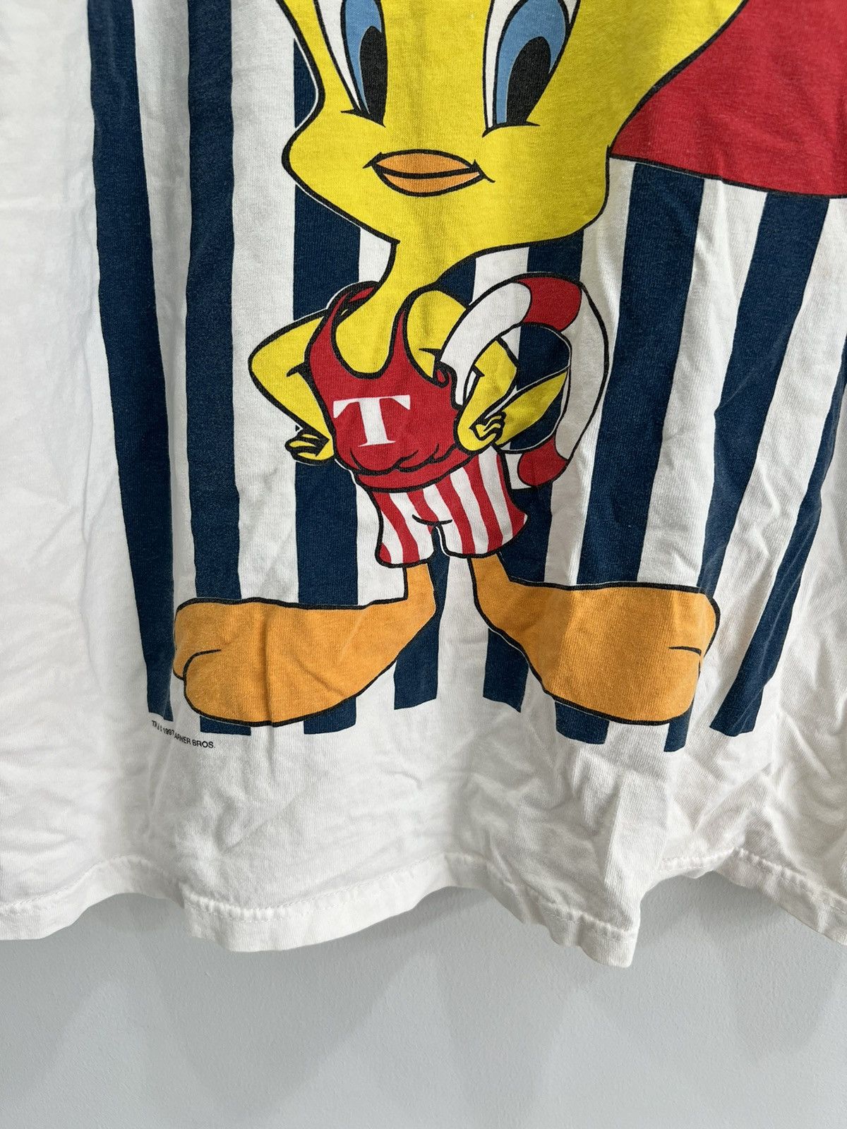 Vintage Vintage Tweety Lifeguard Bird Tank Top Shirt Size US L / EU 52-54 / 3 - 3 Thumbnail