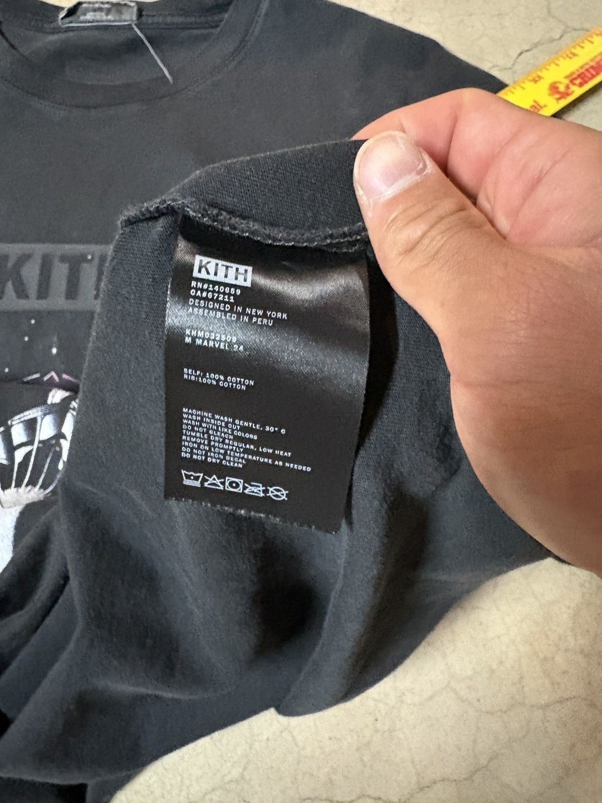 Kith Kith X Marvel World Destroyer Vintage Tee T-shirt Black Size US M / EU 48-50 / 2 - 5 Thumbnail