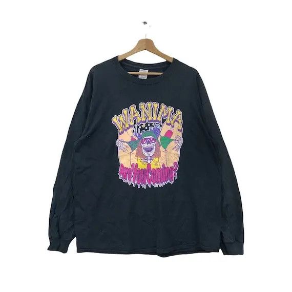 Band Tees × Rap Tees Vtg PIZZA Of DEATH WANIMA Japanese Punk Rock Rap Tee Shirt Size US L / EU 52-54 / 3 - 1 Thumbnail
