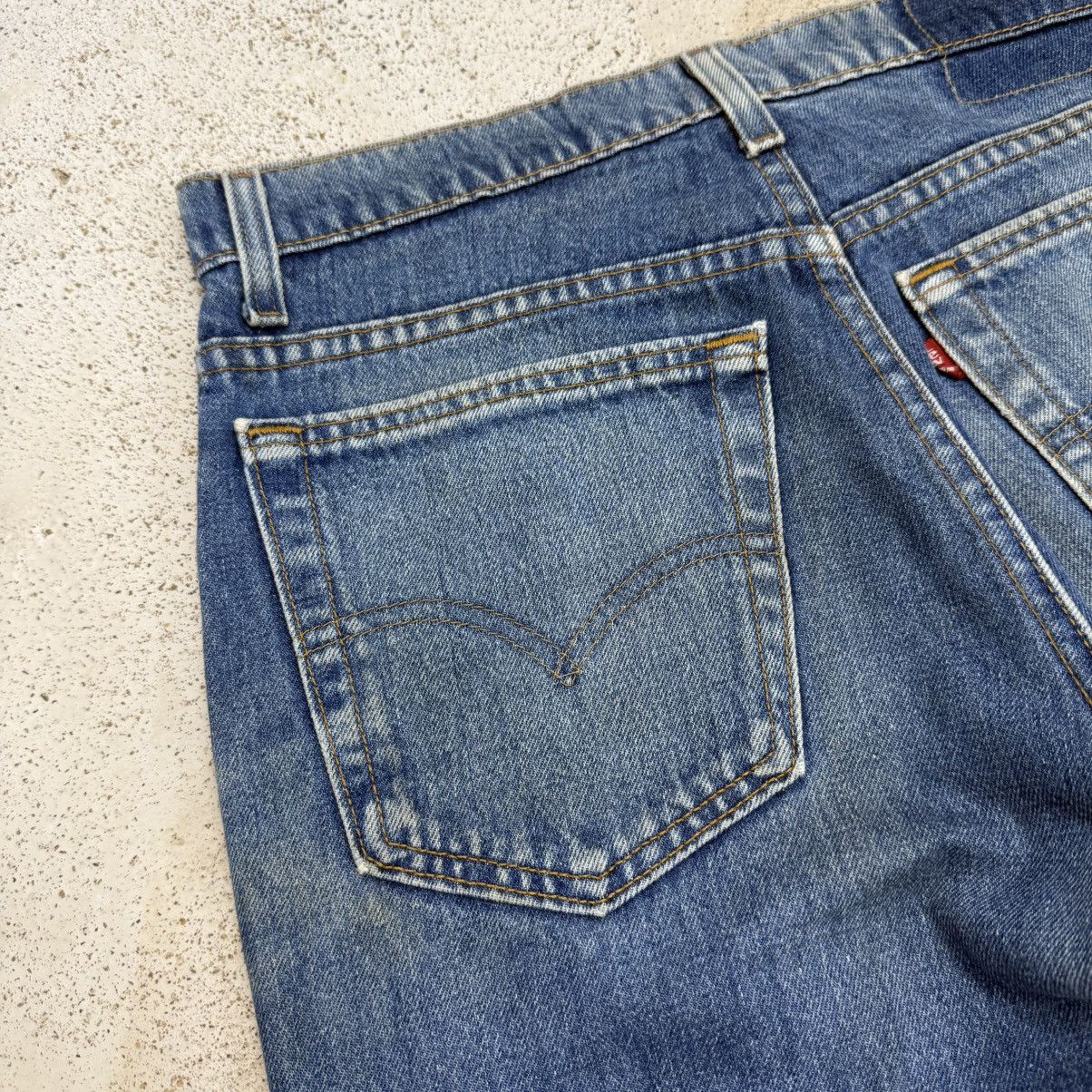 Levi's Vintage 80-90s Levis Missing Pie Denim Pants Size US 31 - 14 Thumbnail