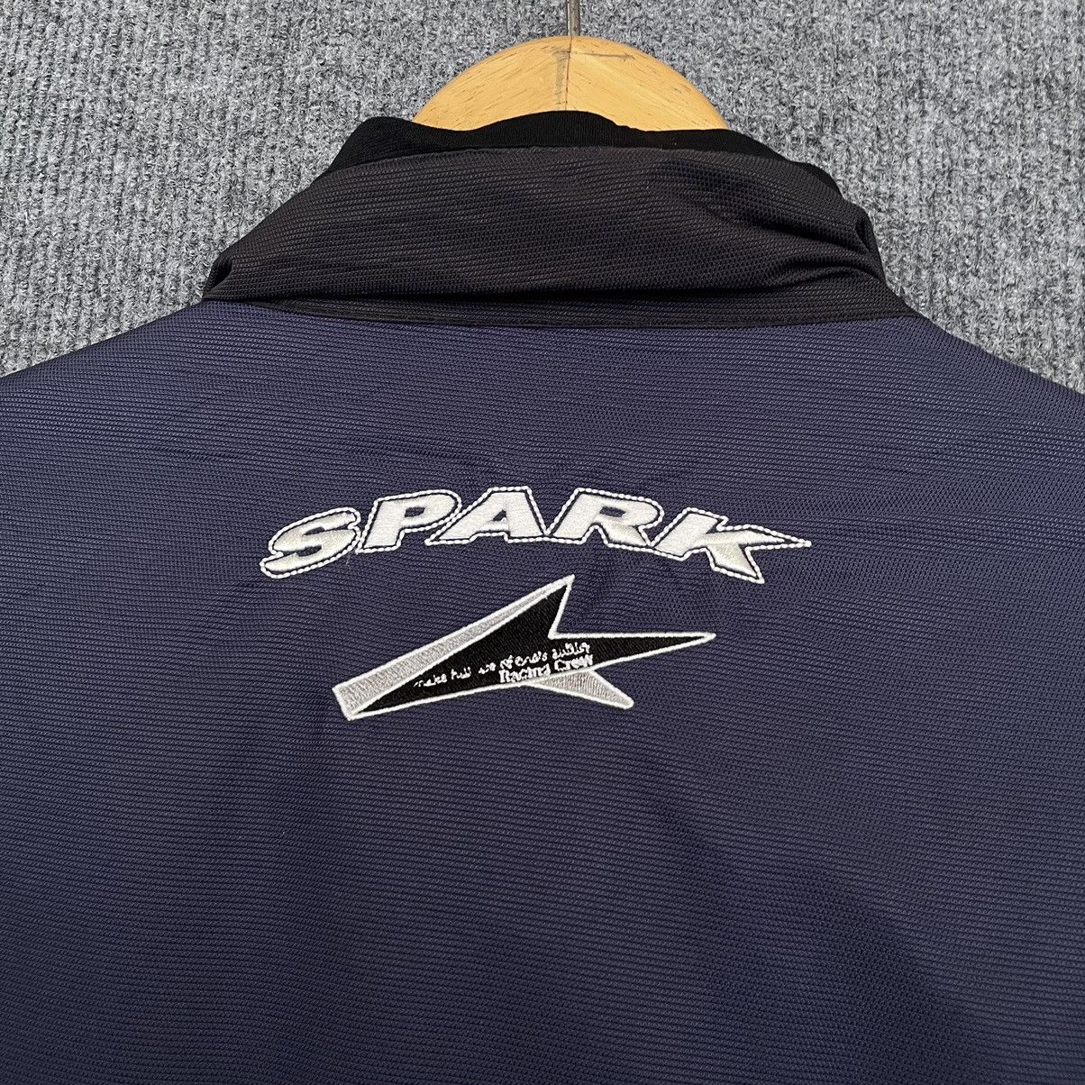 Vintage Vintage Spark Racing Crew Rider Biker Jacket Size US XL / EU 56 / 4 - 9 Thumbnail