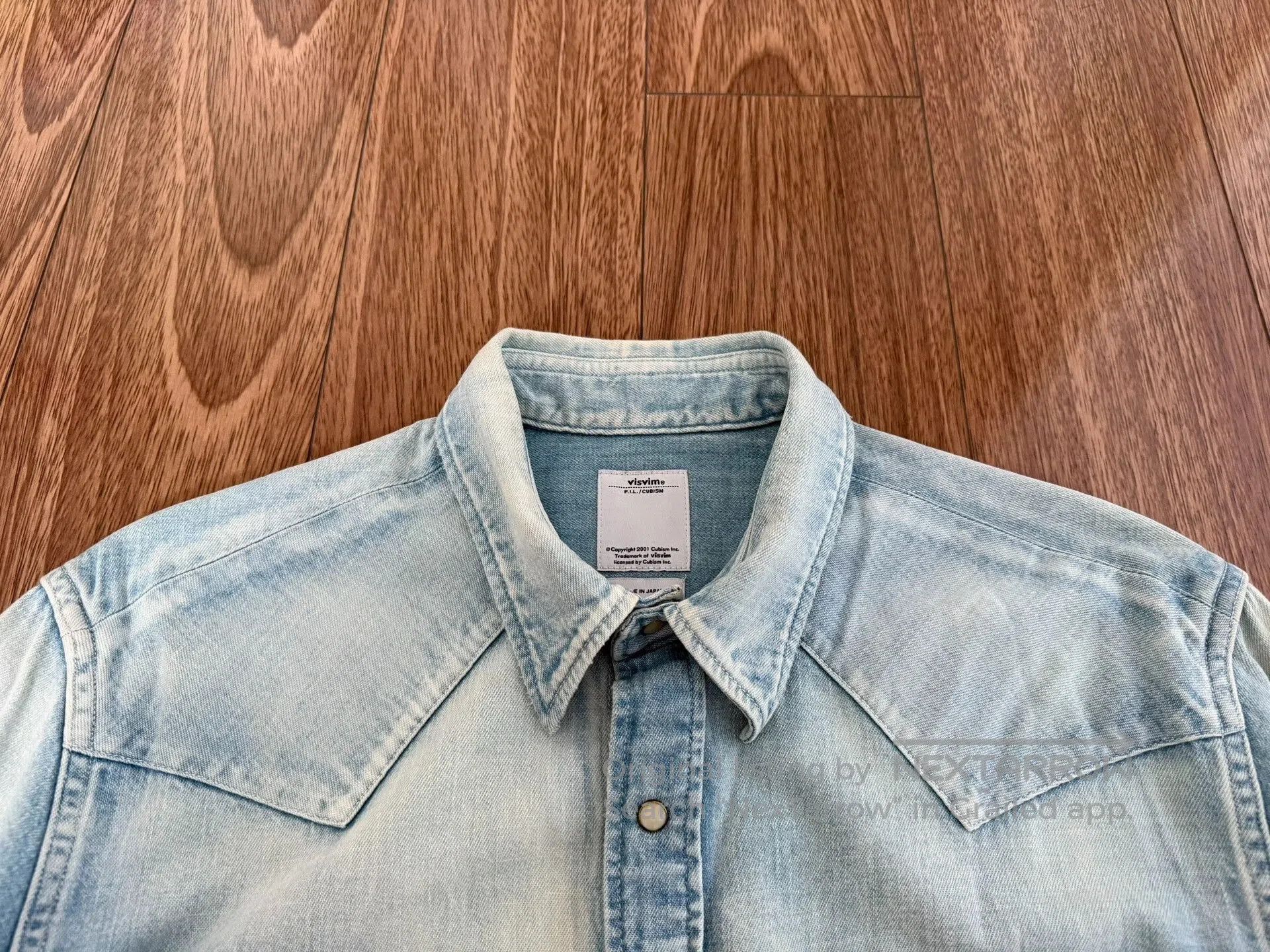 Visvim Visvim Social Sculpture Shirt Denim. Size US M / EU 48-50 / 2 - 3 Thumbnail