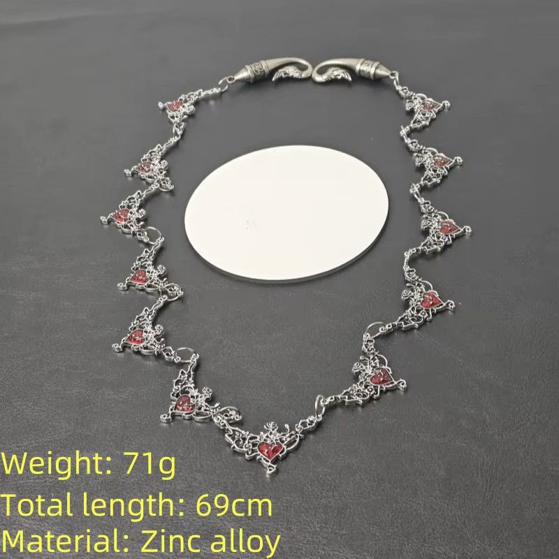 Jewelry Retro Rose Vine Love Collarbone Pants Chain Size ONE SIZE - 3 Thumbnail