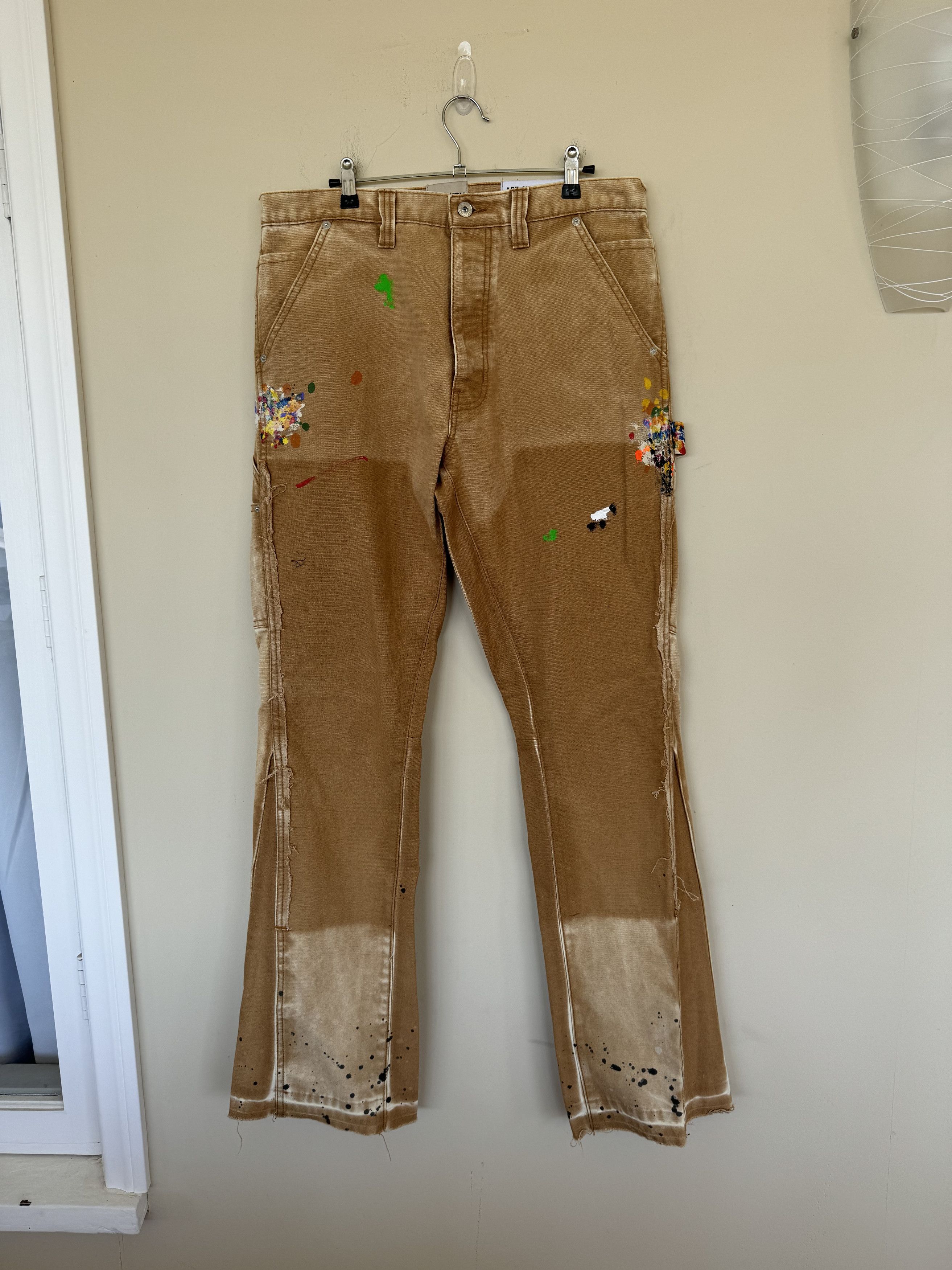Gallery Dept. 1/1 Brown Gallery Dept Carpenter Flares Size US 34 / EU 50 - 1 Thumbnail