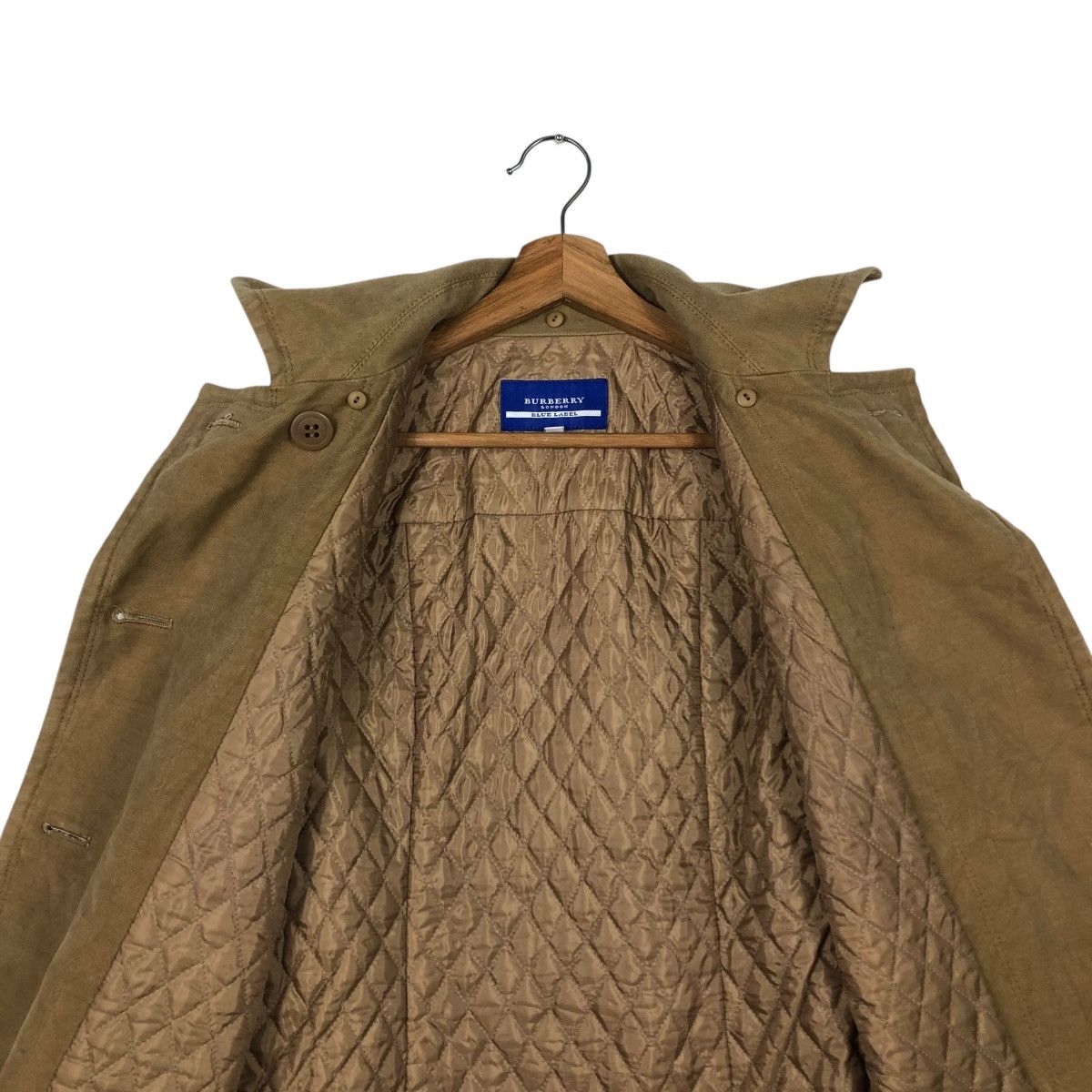 Burberry 🔥RICH BROWN CHORE CROPPED BIKER JACKET BURBERRY LONDON Size XS / US 0-2 / IT 36-38 - 16 Thumbnail
