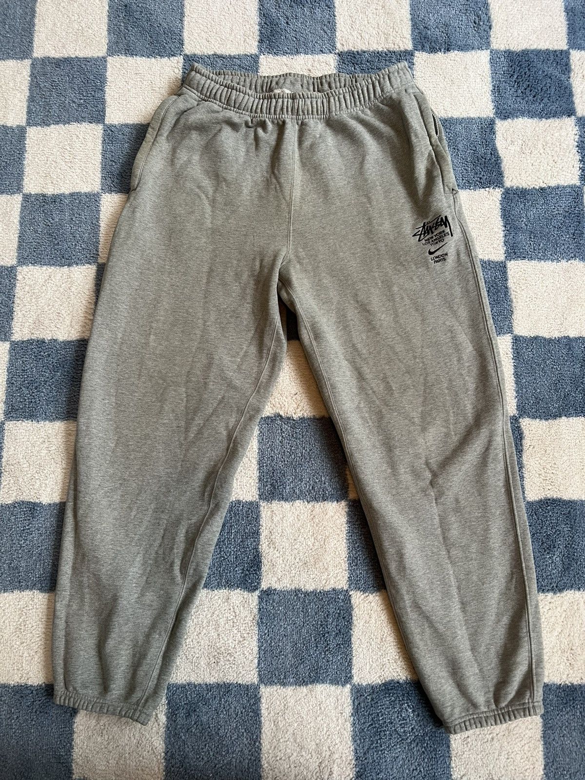 Mサイズ STÜSSY & NIKE UTILITY PANT ベージュ