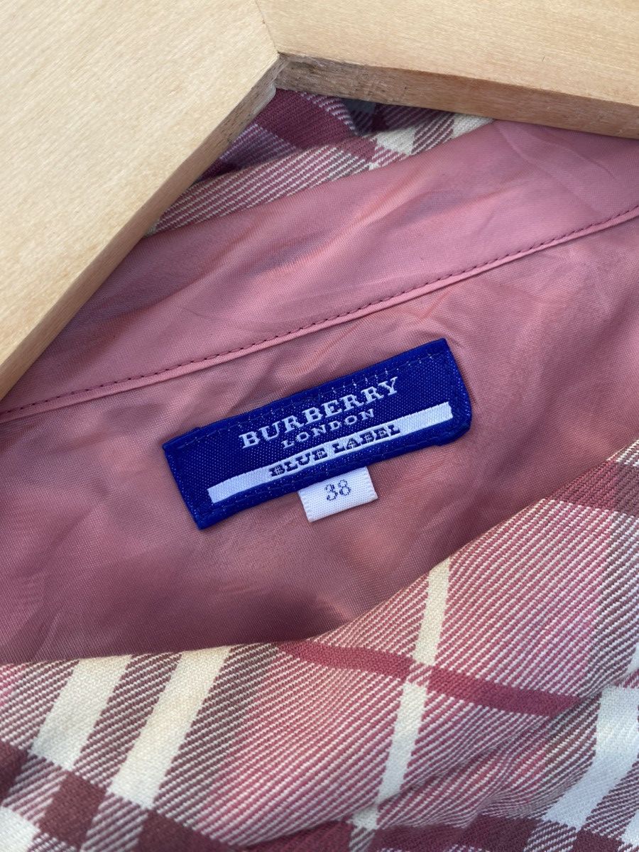 Burberry Burberry Blue Label Pink Nova Check Dresses Size M / US 6-8 / IT 42-44 - 5 Thumbnail