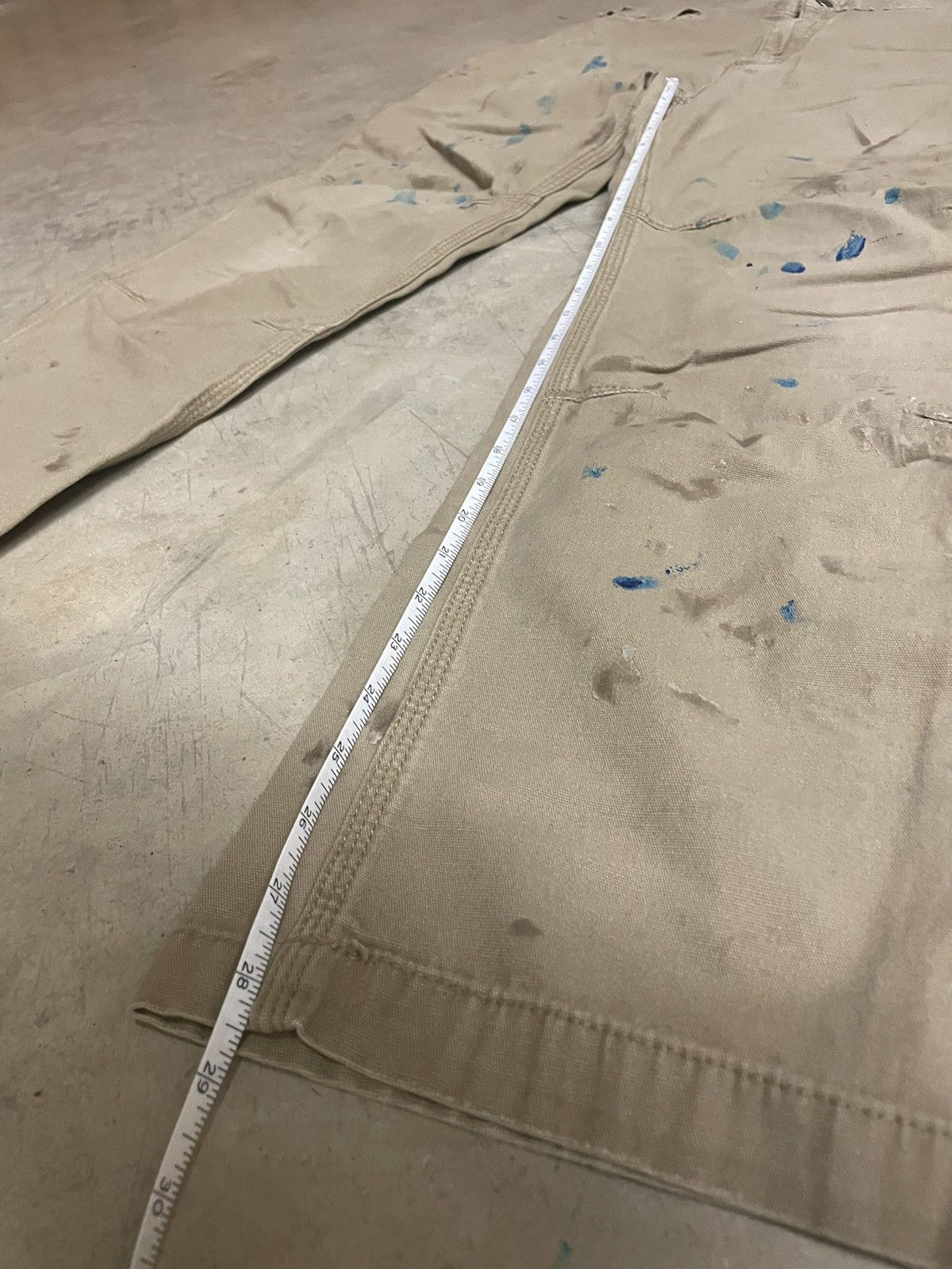 Carhartt Carhartt Distressed Work Pants Size US 38 / EU 54 - 6 Thumbnail
