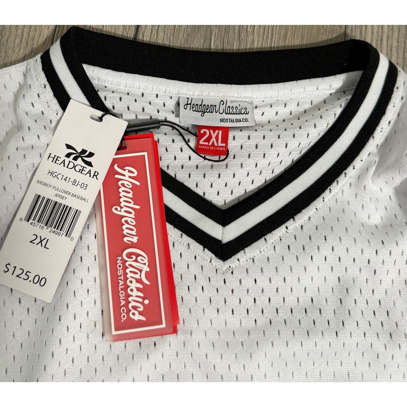 Other Headgear Classics Notorious B.I.G. Bad Boy Biggie Jersey 2XL Size US XXL / EU 58 / 5 - 7 Thumbnail