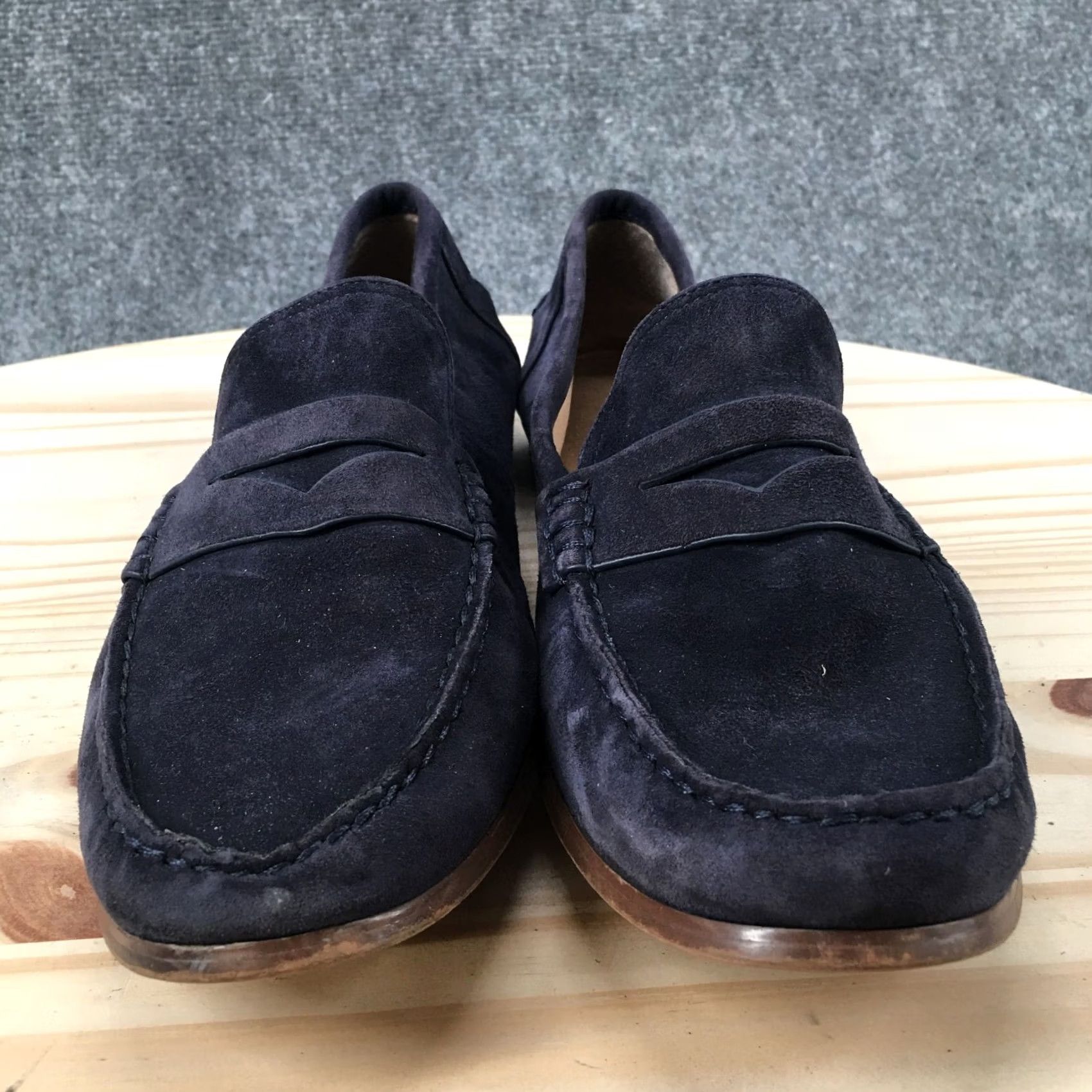Banana Republic Banana Republic Shoes Womens 8.5M Penny Loafers Flats Blue Suede Slip On Low Top Womens Flat Shoes Blue Suede Penny Loafers Banana Republic Shoes Size M / US 6-8 / IT 42-44 - 7 Thumbnail
