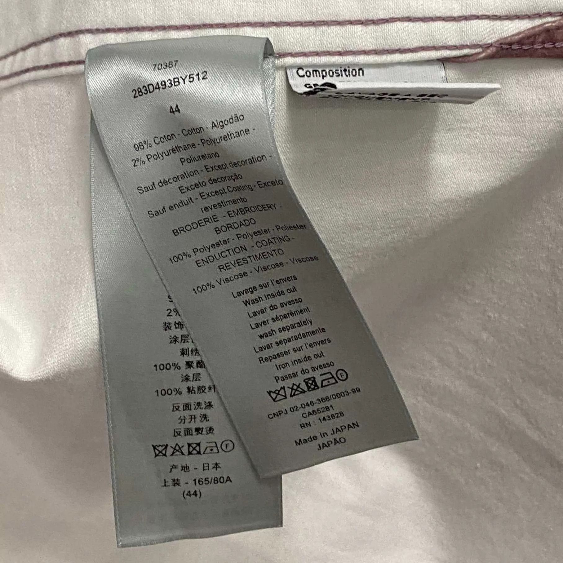 Dior Dior x Travis Scott Flocked Shirt 44 Size US S / EU 44-46 / 1 - 4 Thumbnail