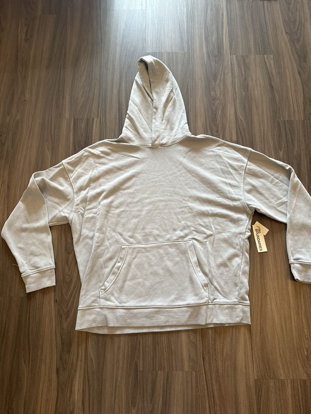 Other No Boundaries Oversized Pullover Hoodie Beige Large Size US L / EU 52-54 / 3 - 1 Thumbnail