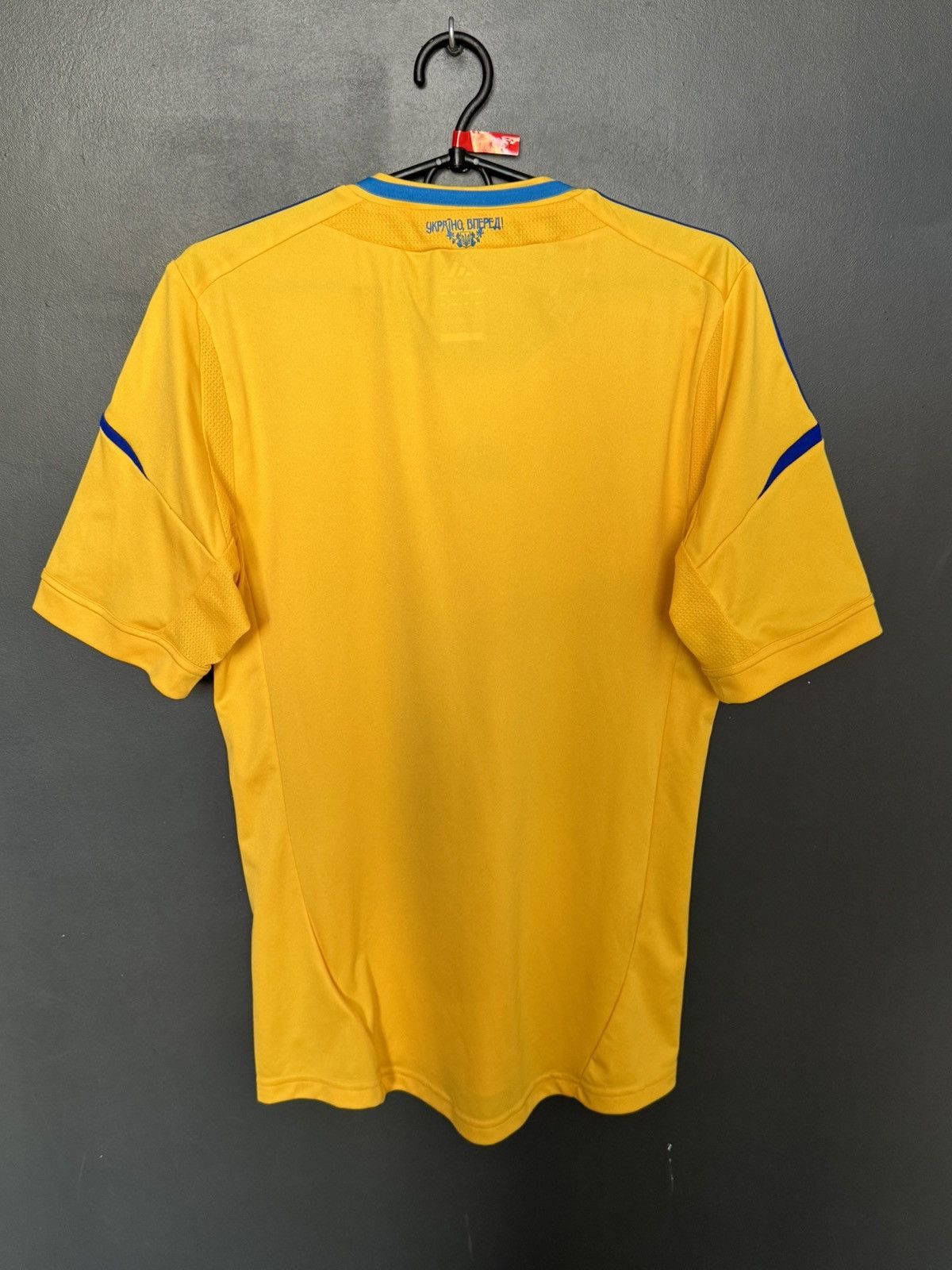 Adidas Ukraine National Team 12/14 Home Football Jersey T-Shirt Size US S / EU 44-46 / 1 - 2 Thumbnail