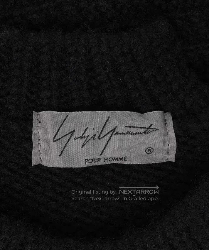 Yohji Yamamoto Long Sleeve Knit Sweater with Lace. Size US L / EU 52-54 / 3 - 3 Thumbnail