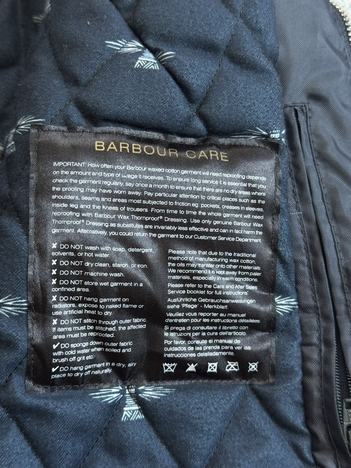 Barbour Barbour UK8/US4/EUR34 Filey wax jacket waxed coat outdoor Size S / US 4 / IT 40 - 8 Thumbnail