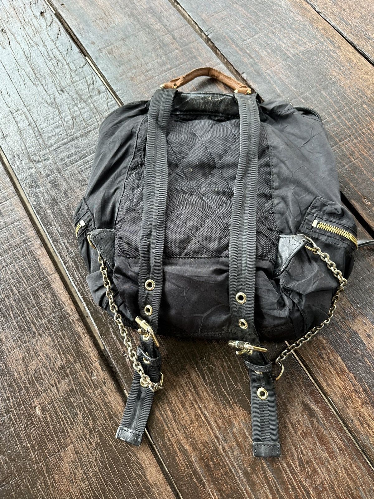 Burberry Burberry back pack nice design Size ONE SIZE - 23 Thumbnail