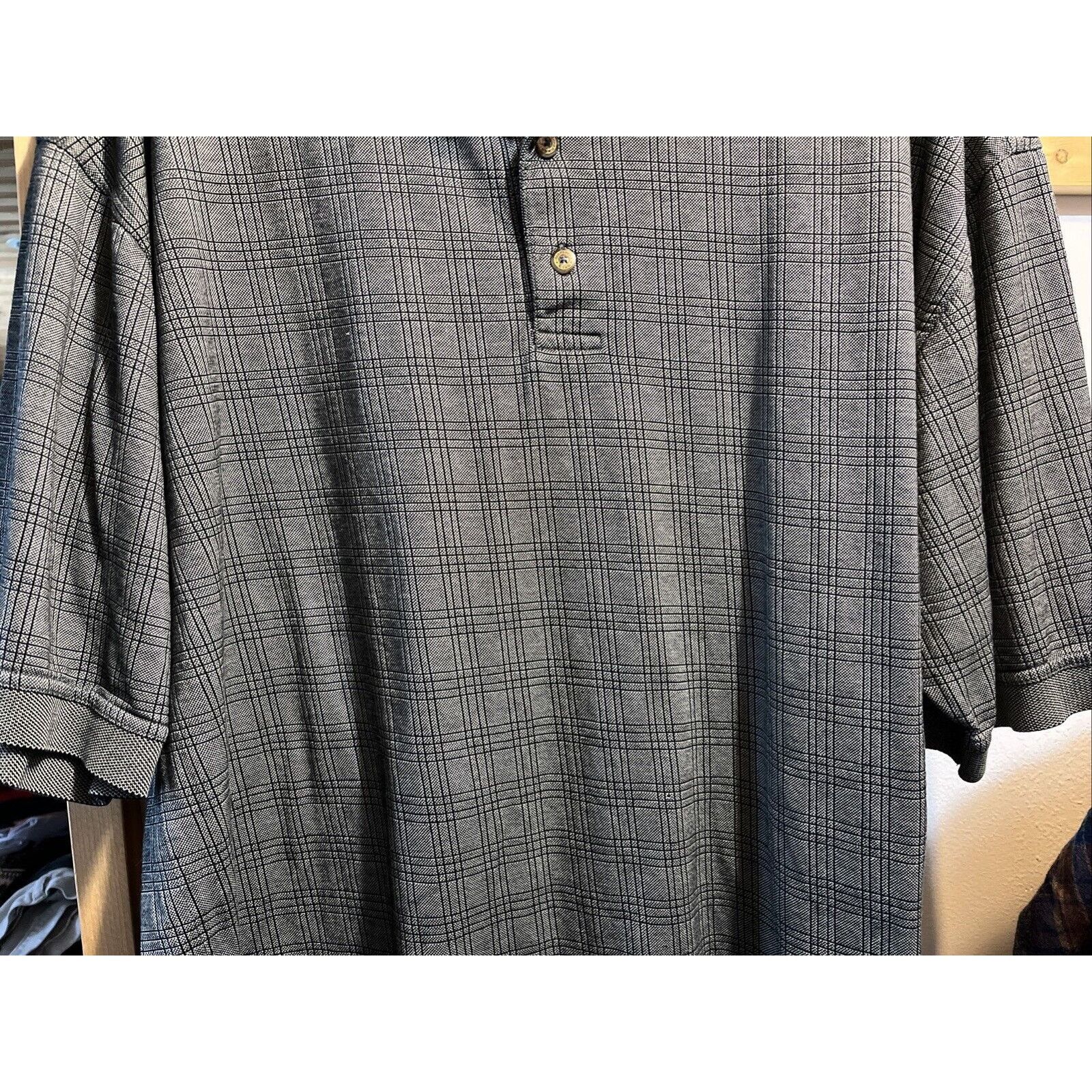 Other Monterey Club VTG Mens XL Gray SS Egyptian Cotton Polo Shirt Size US XL / EU 56 / 4 - 6 Thumbnail