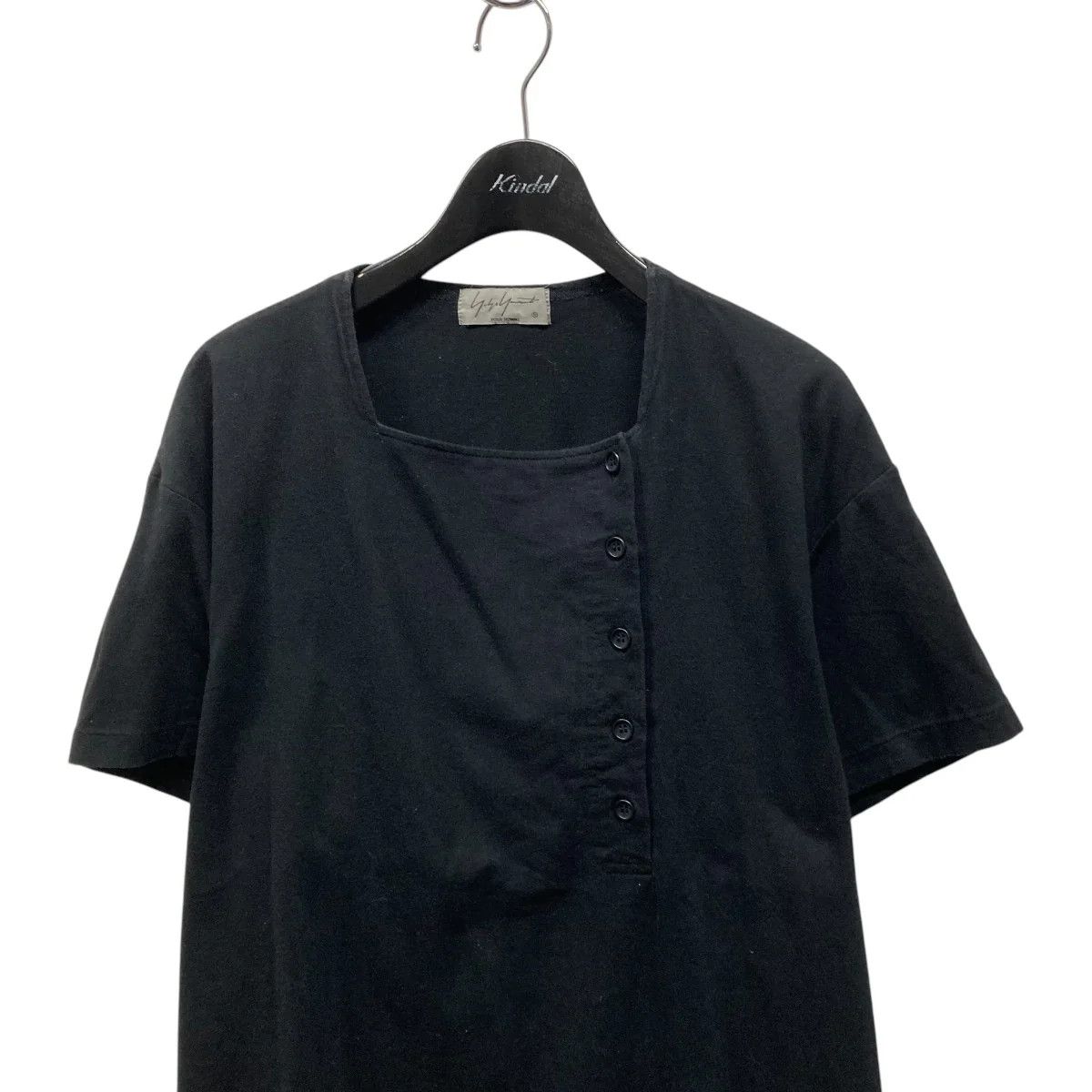 Yohji Yamamoto Yohji Yamamoto pour homme/Modified Henley T-shirt Size US L / EU 52-54 / 3 - 2 Thumbnail