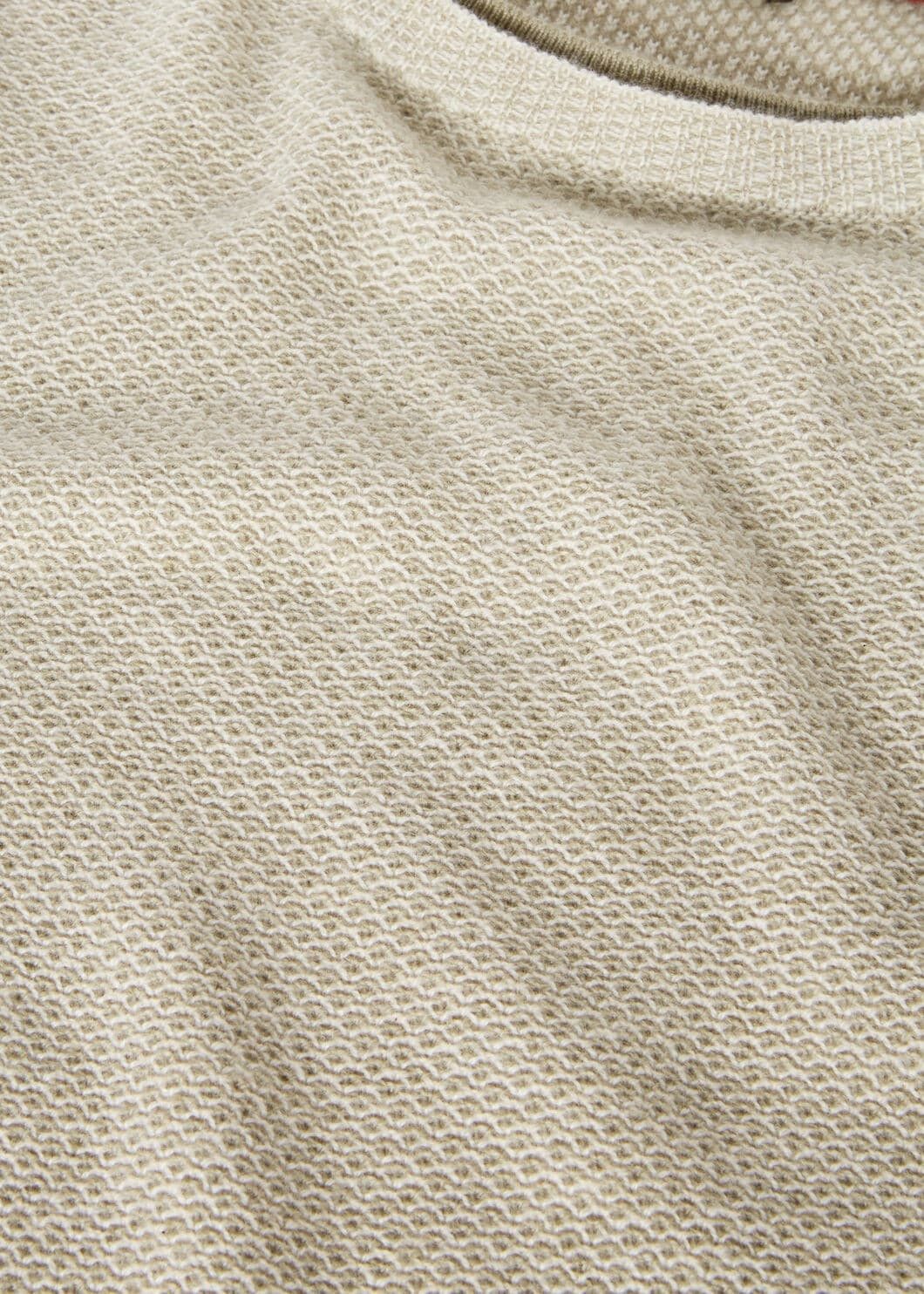 Loro Piana o1w1db10725 FAM7601 City Pull Crewneck Sweater Light Beige Size US M / EU 48-50 / 2 - 7 Thumbnail