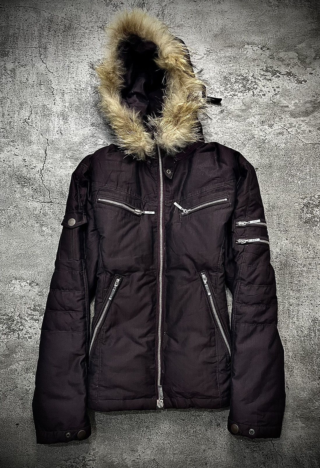 Japanese Brand MIDAS SHINY PUFFER JACKET RED | Grailed