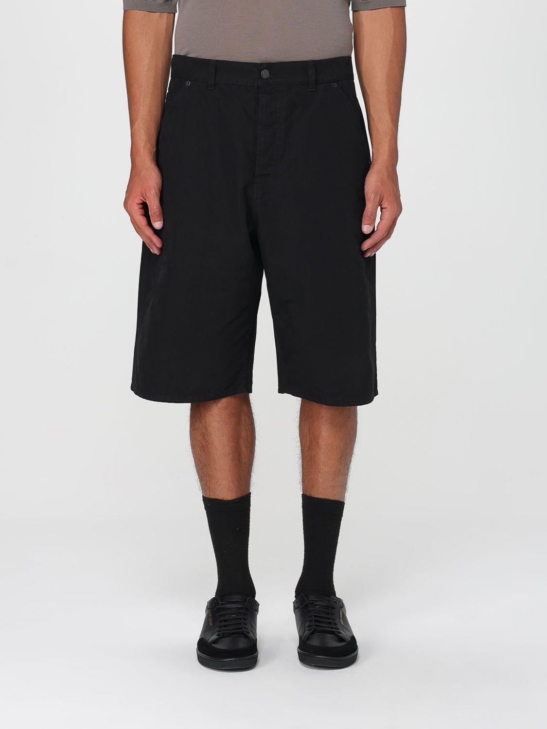 Saint Laurent Paris Saint Laurent Short Men Black Size US 34 / EU 50 - 1 Thumbnail