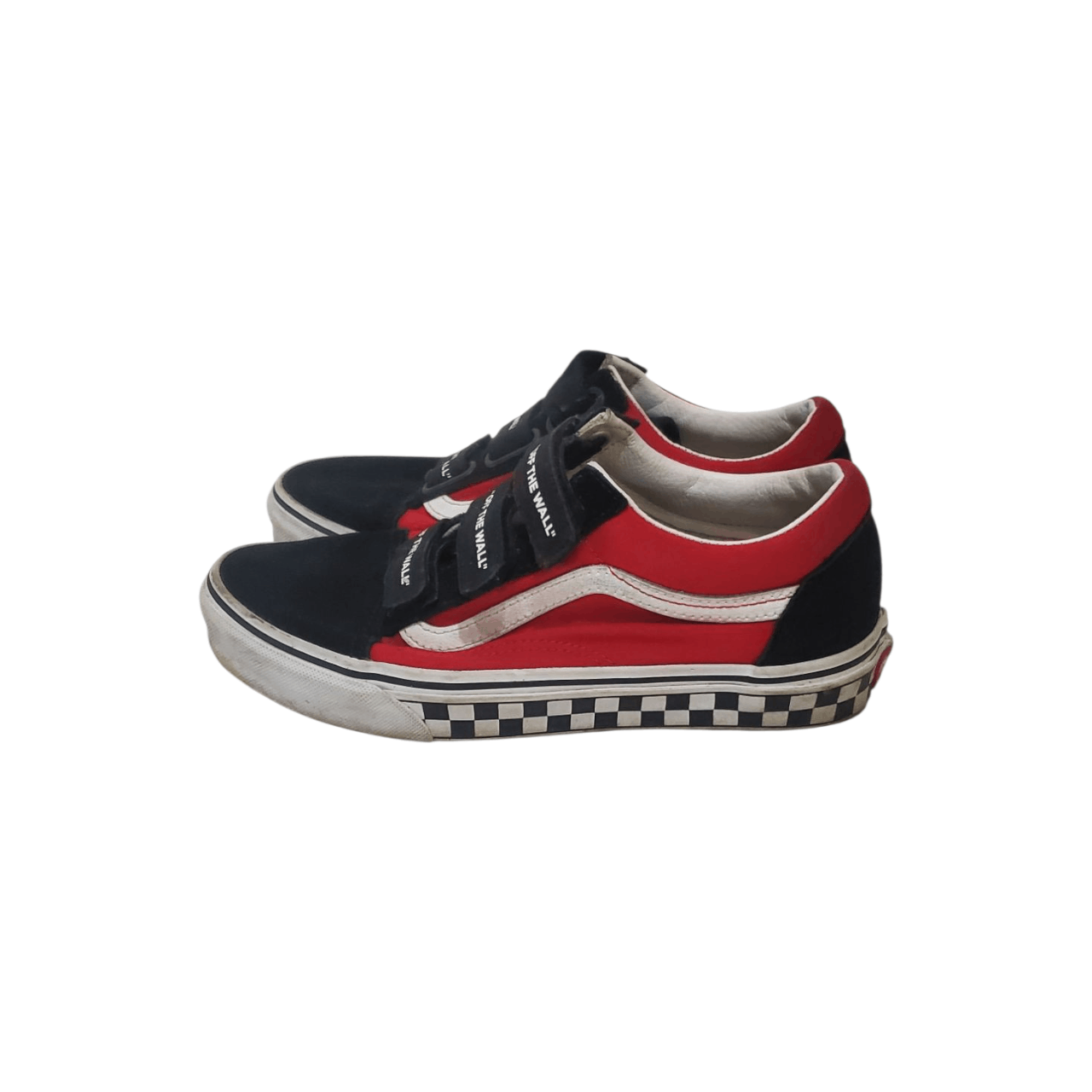 Vans Vans Old Skool V Checkerboard Strap Shoes Size US 6 / EU 39 - 3 Thumbnail