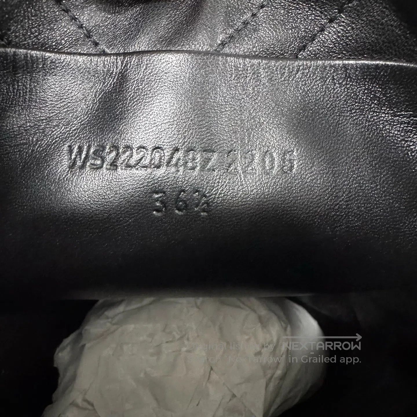Hermes Hermes Wavy logo; black; emblem; mid-calf thick-soled boot Size US 6 / IT 36 - 6 Thumbnail