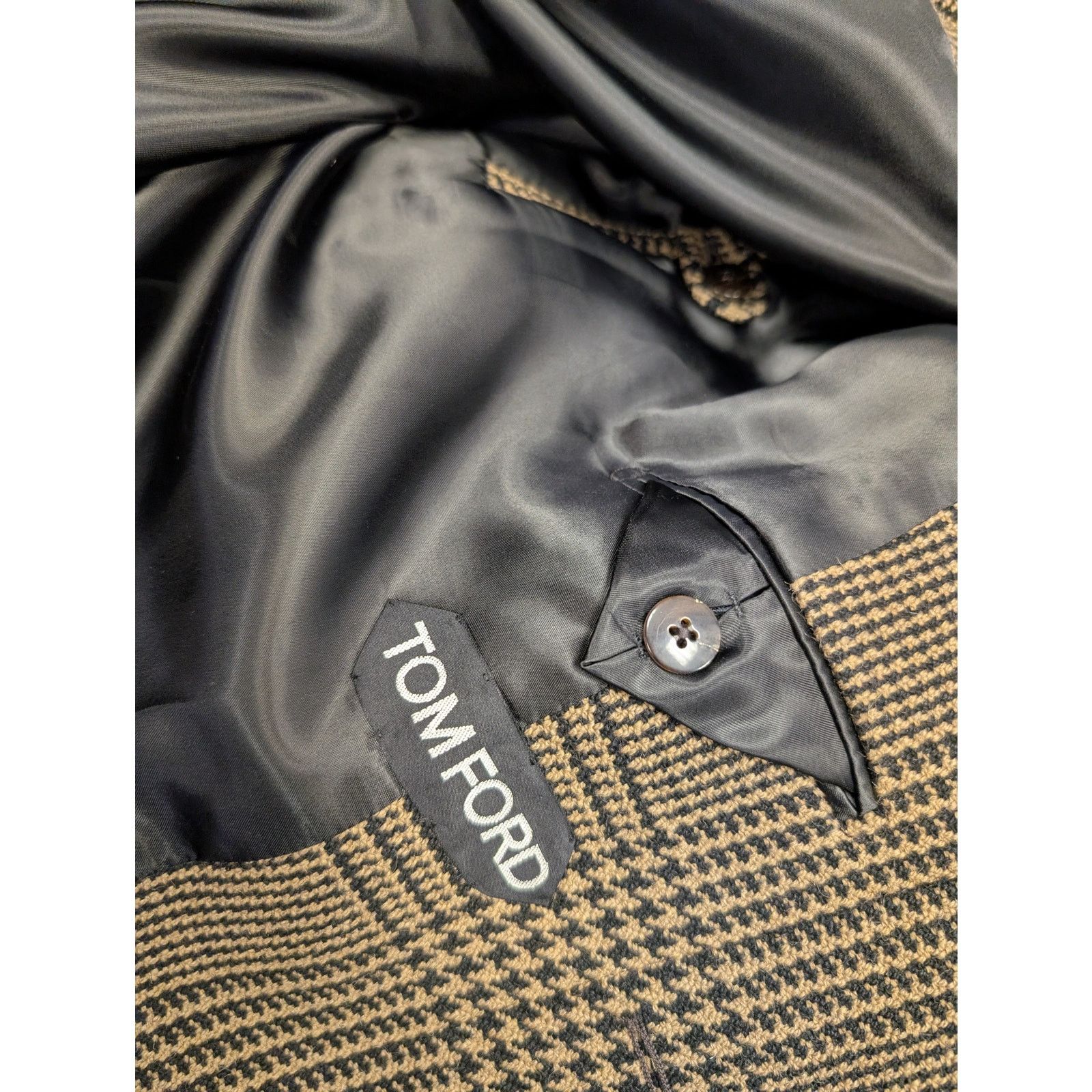 Tom Ford o1rshd1 Cappotto Overcoat in Brown Size US M / EU 48-50 / 2 - 20 Thumbnail