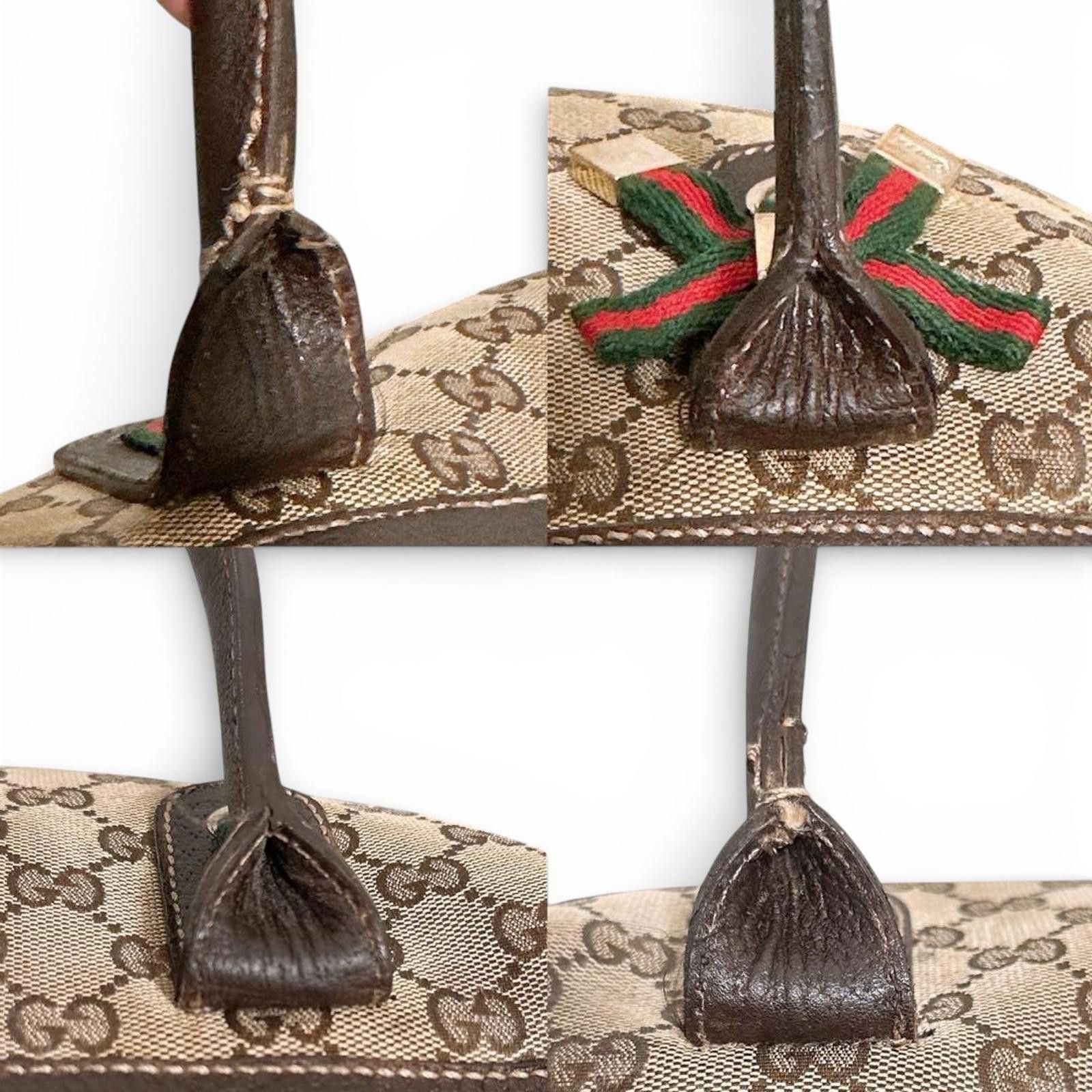 Gucci Gucci - Classic Chique Canvas Tote Handbag Size ONE SIZE - 7 Thumbnail