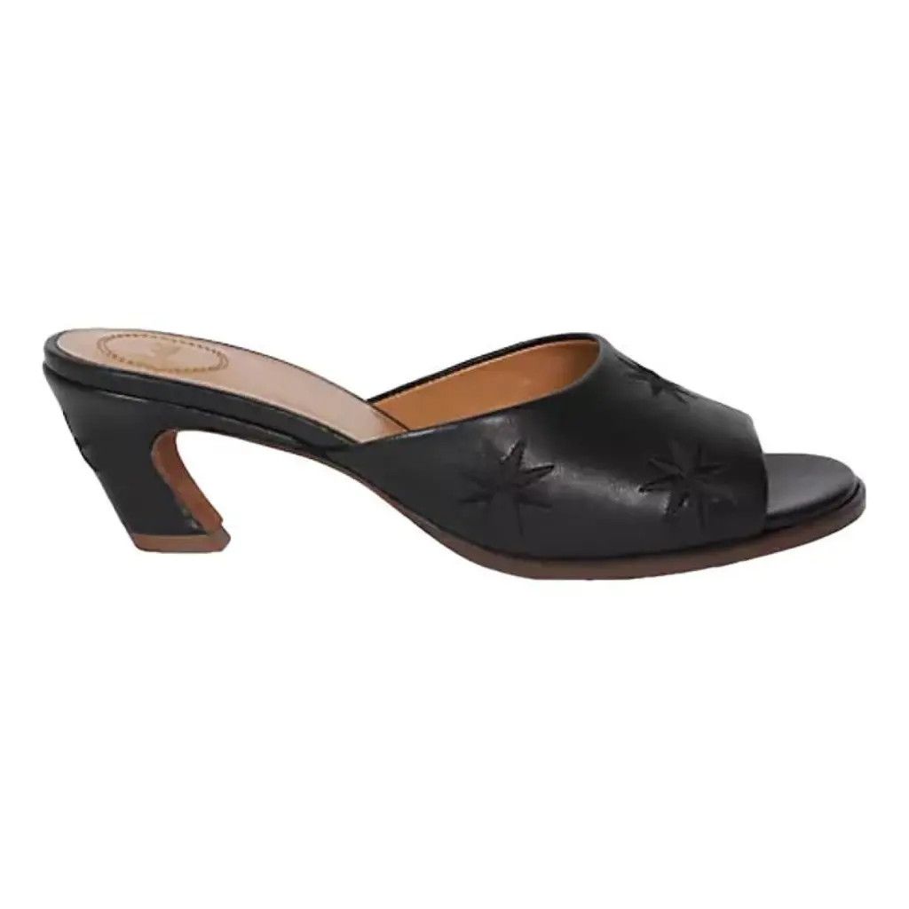 Chloe o1loc1c0325 CHC23 Oli Mules in Black Size US 8 / IT 38 - 1 Thumbnail