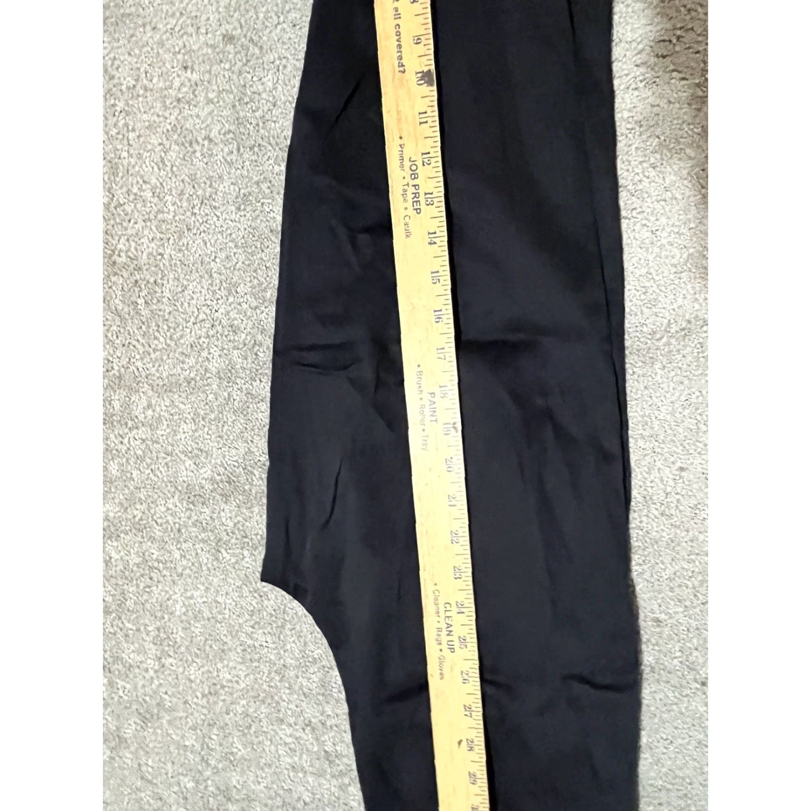 Eddie Bauer Eddie Bauer Pants Womens 4 Black Fit Side Zip Chino Ankle Stretch Size 27" / US 4 / IT 40 - 6 Thumbnail